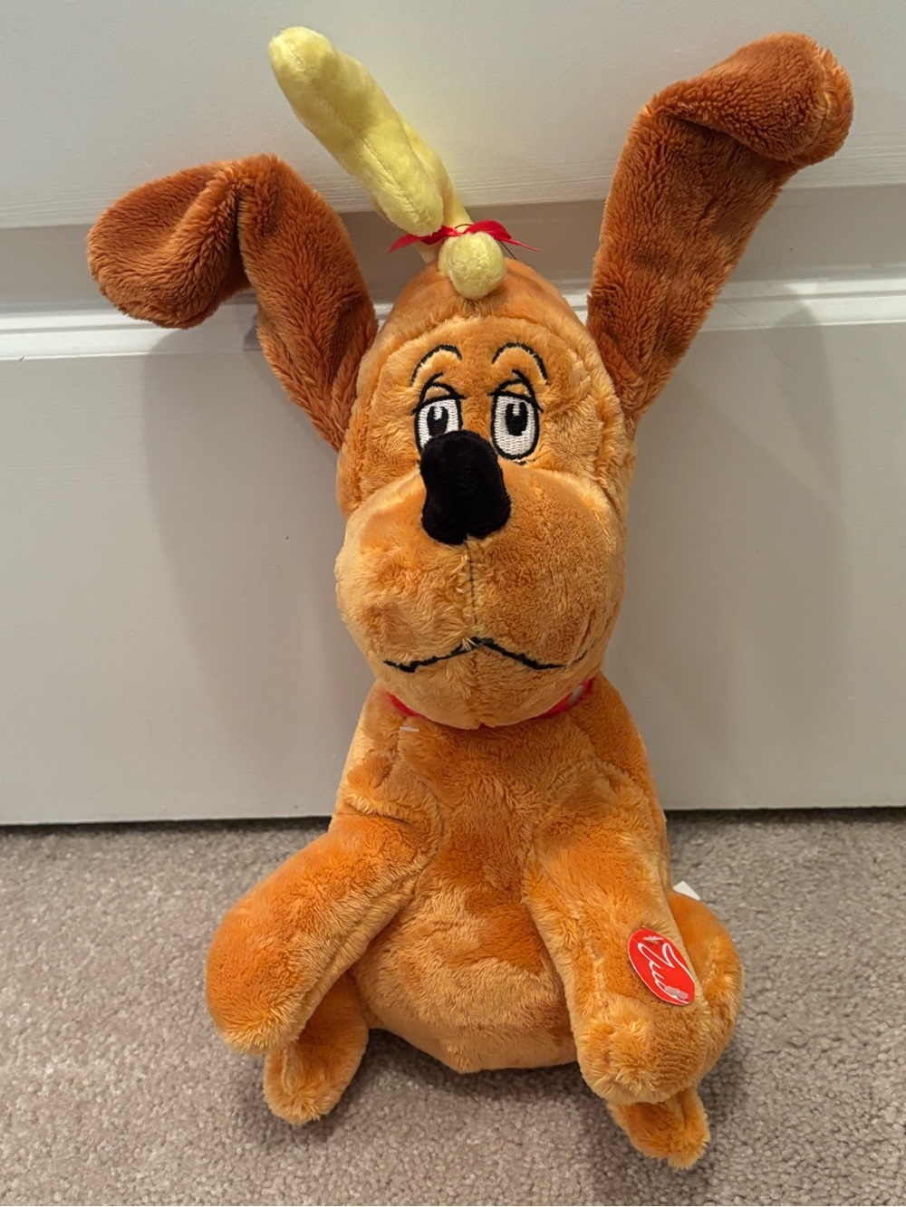 The Grinch Max The Dog Animated Plush Cartoon Stuffed Toy Musical Movement